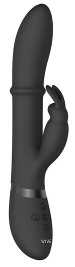 vibro rabbit halo 245 x35cm noir