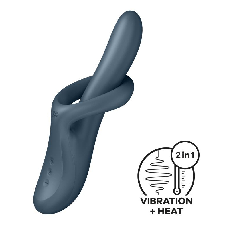 vibro-rabbit-heat-flex-4-gris vibro rabbit heat flex 4 gris