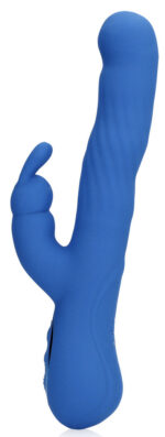 vibro rabbit jetset 14 x 35cm bleu 3