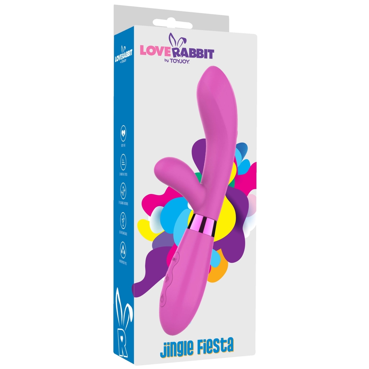 vibro rabbit jingle fiesta 20cm rose 1 scaled