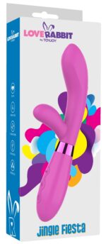 vibro rabbit jingle fiesta 20cm rose 1 scaled