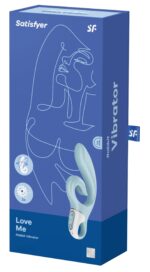 vibro rabbit love me satisfyer 21cm 1 scaled