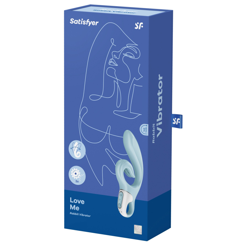 vibro rabbit love me satisfyer 21cm 1 scaled
