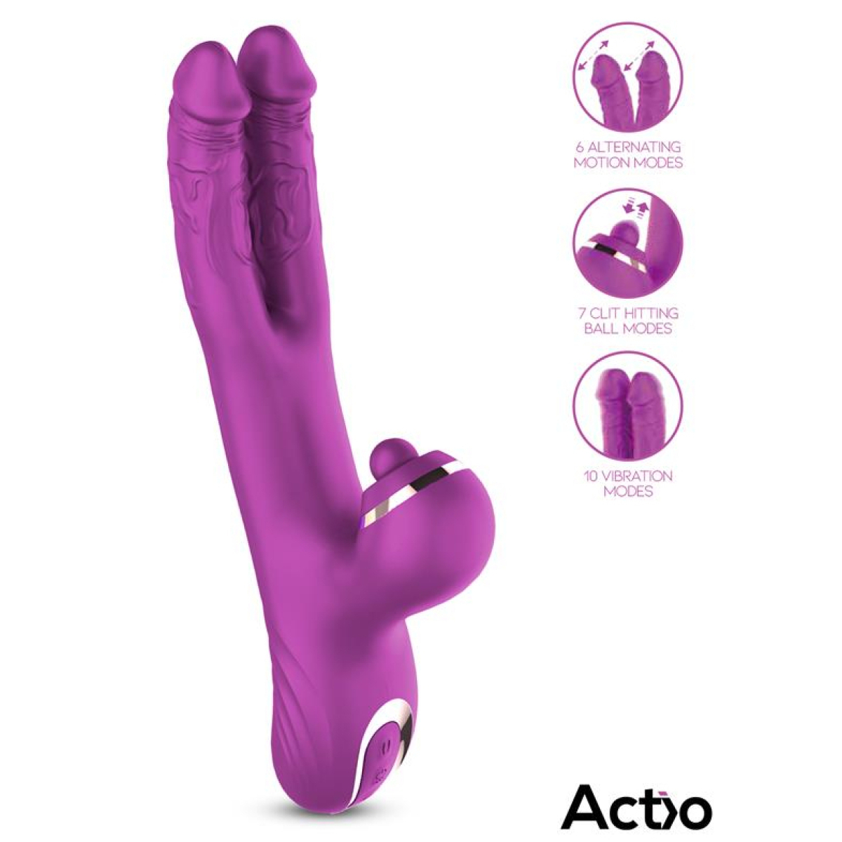 vibro rabbit nico 12 x 37cm 2