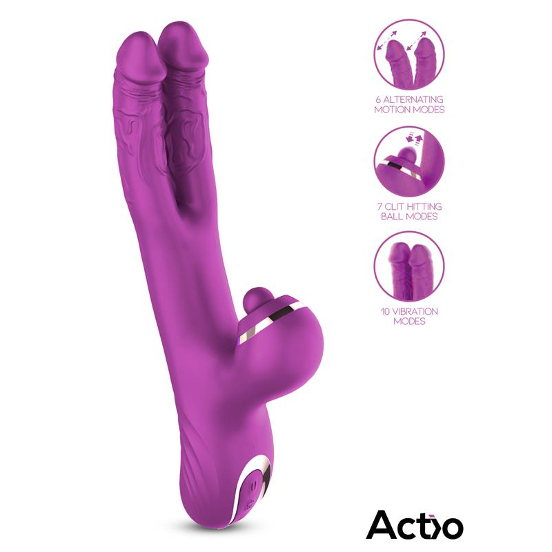 vibro rabbit nico 12 x 37cm 2