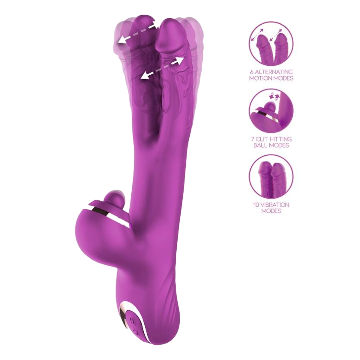 vibro rabbit nico 12 x 37cm 3