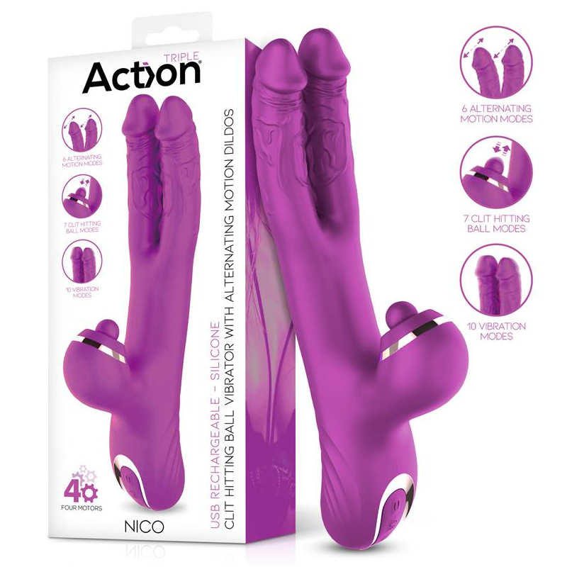 vibro rabbit nico 12 x 37cm 7