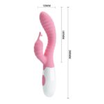 vibro rabbit pete pretty love 10 x 3 cm 2