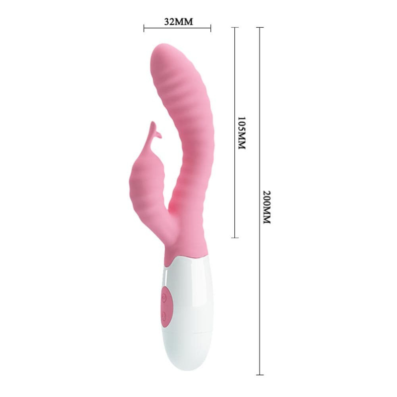 vibro rabbit pete pretty love 10 x 3 cm 2