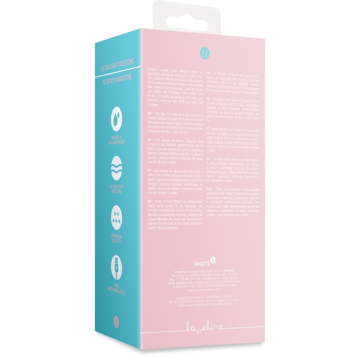 vibro rabbit pink softie 11 x 34cm 2