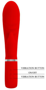 vibro rabbit prescott 12 x 39cm rouge 2