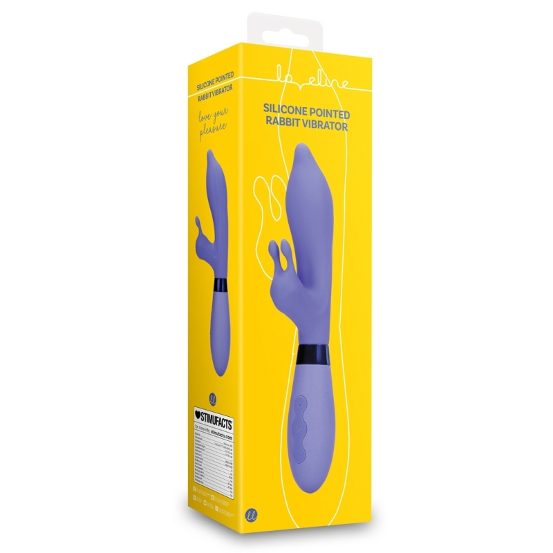 vibro rabbit purpail 9 x 33cm 1