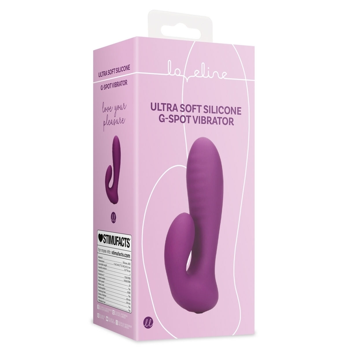 vibro rabbit purpy 105 x 35cm 1