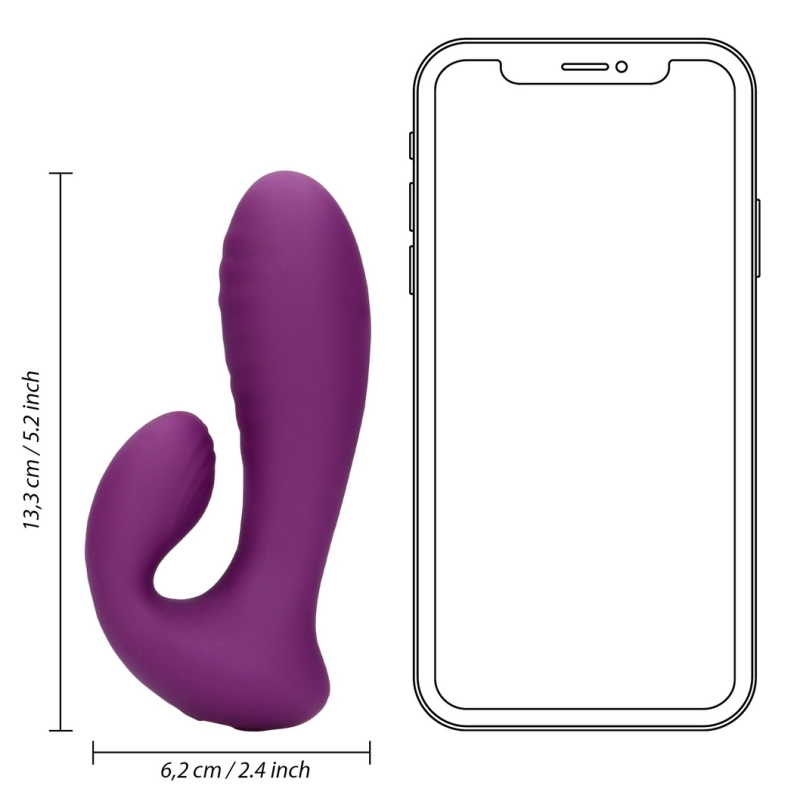 vibro rabbit purpy 105 x 35cm 8