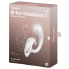vibro rabbit rabbit g for goddess 1 16 x 38cm blanc 1