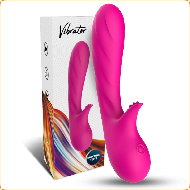 vibro rabbit romance 18cm rose 2