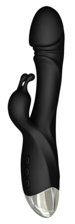vibro rabbit romeo 21cm noir