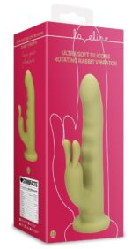 vibro rabbit rotatif greenbit 14 x 4cm 1