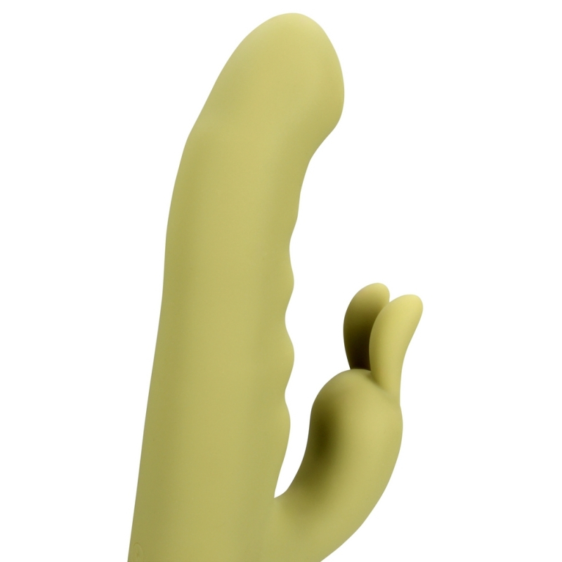 vibro rabbit rotatif greenbit 14 x 4cm 7