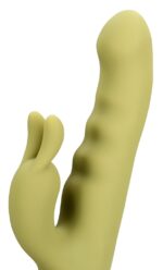 vibro rabbit rotatif greenbit 14 x 4cm 8