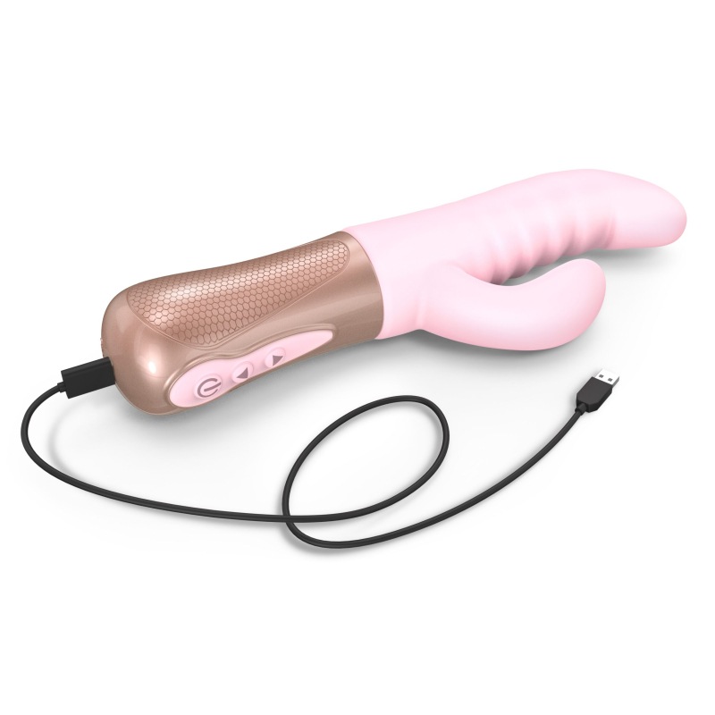 vibro rabbit sassy bunny love to love 23cm rose 4 scaled