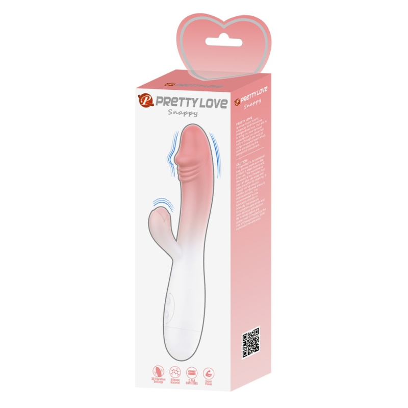 vibro rabbit snappy 95 x 32cm bicolore 1