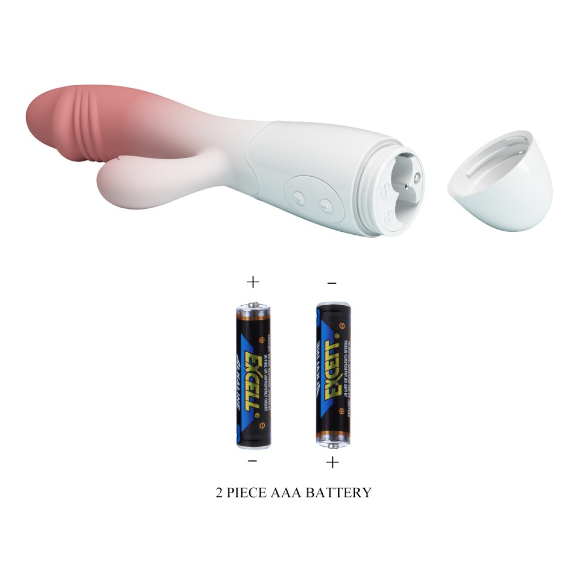 vibro rabbit snappy 95 x 32cm bicolore 6