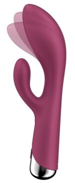 vibro rabbit spinning rabbit 1 11 x 35cm framboise 2