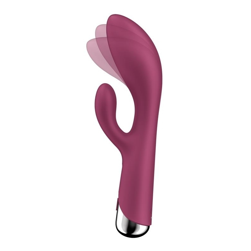 vibro rabbit spinning rabbit 1 11 x 35cm framboise 2