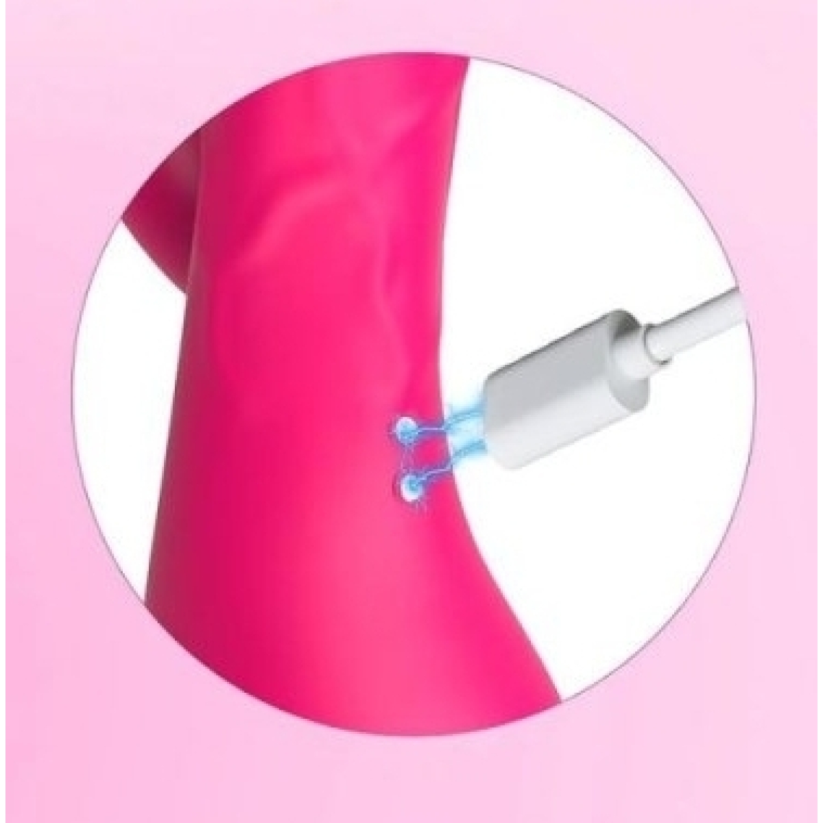 vibro rabbit spotbit 14 x 37cm rose 5