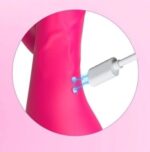 vibro rabbit spotbit 14 x 37cm rose 5