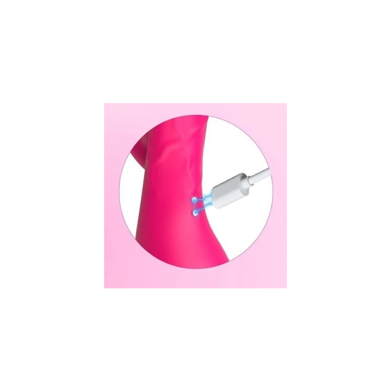 vibro rabbit spotbit 14 x 37cm rose 5