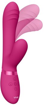 vibro rabbit tani 22 x 35cm rose