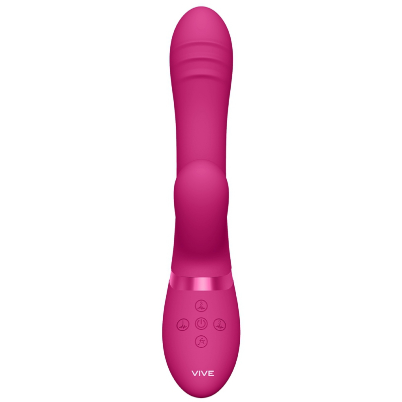 vibro rabbit tani 22 x 35cm rose 4