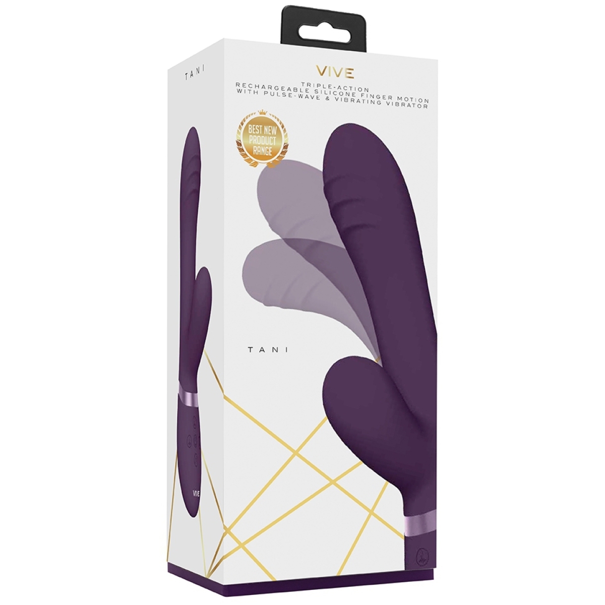 vibro rabbit tani 22 x 35cm violet 1