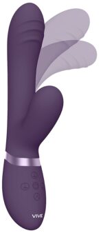 vibro rabbit tani 22 x 35cm violet