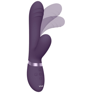 vibro rabbit tani 22 x 35cm violet