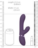 vibro rabbit tani 22 x 35cm violet 5