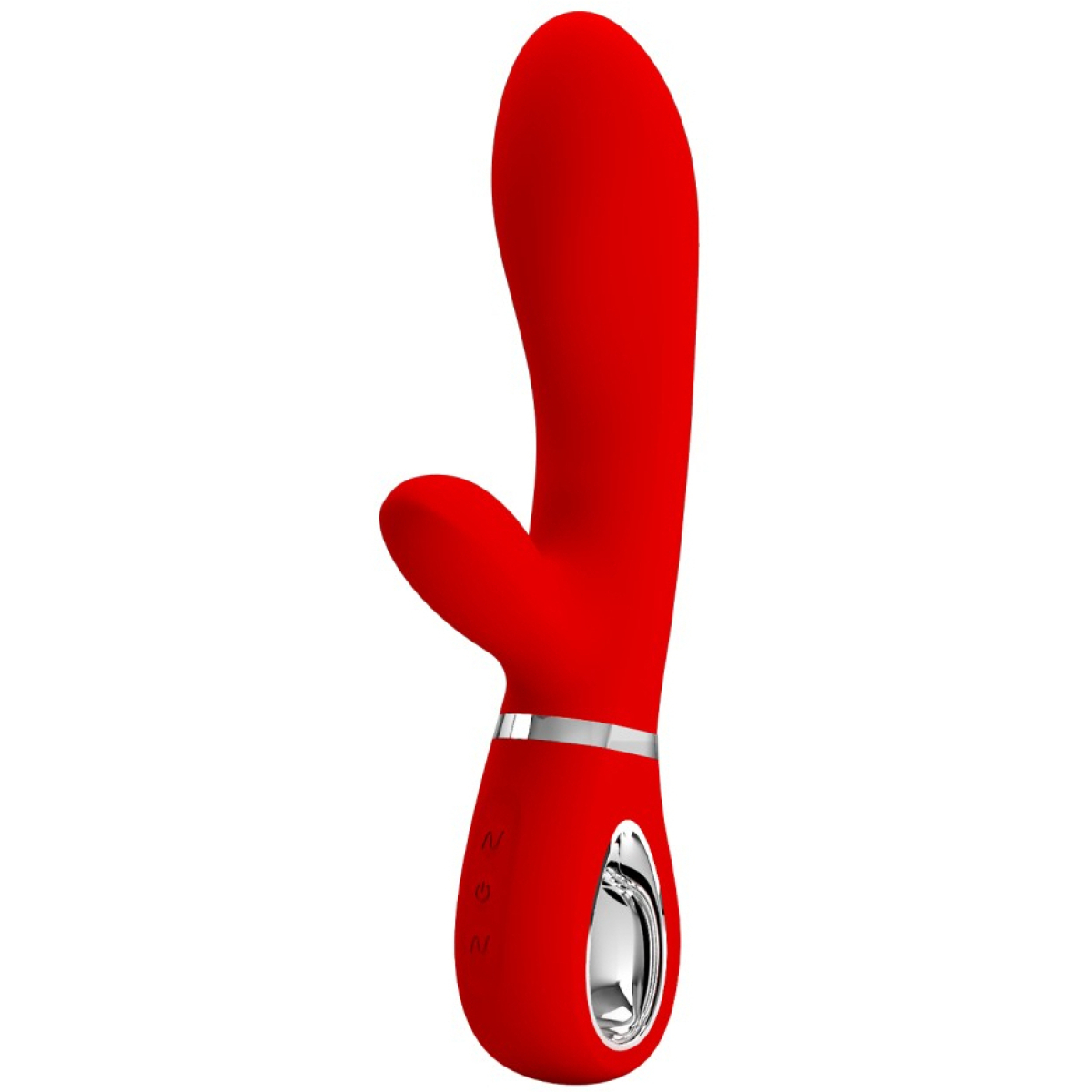 vibro rabbit thomas 11 x 38cm rouge