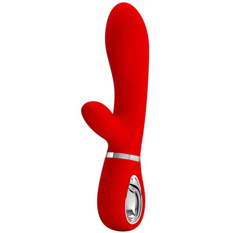 vibro-rabbit-thomas-11-x-38cm-rouge vibro rabbit thomas 11 x 38cm rouge