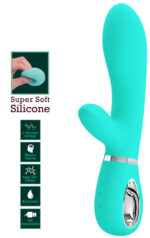 vibro rabbit thomas 11 x 38cm turquoise 4