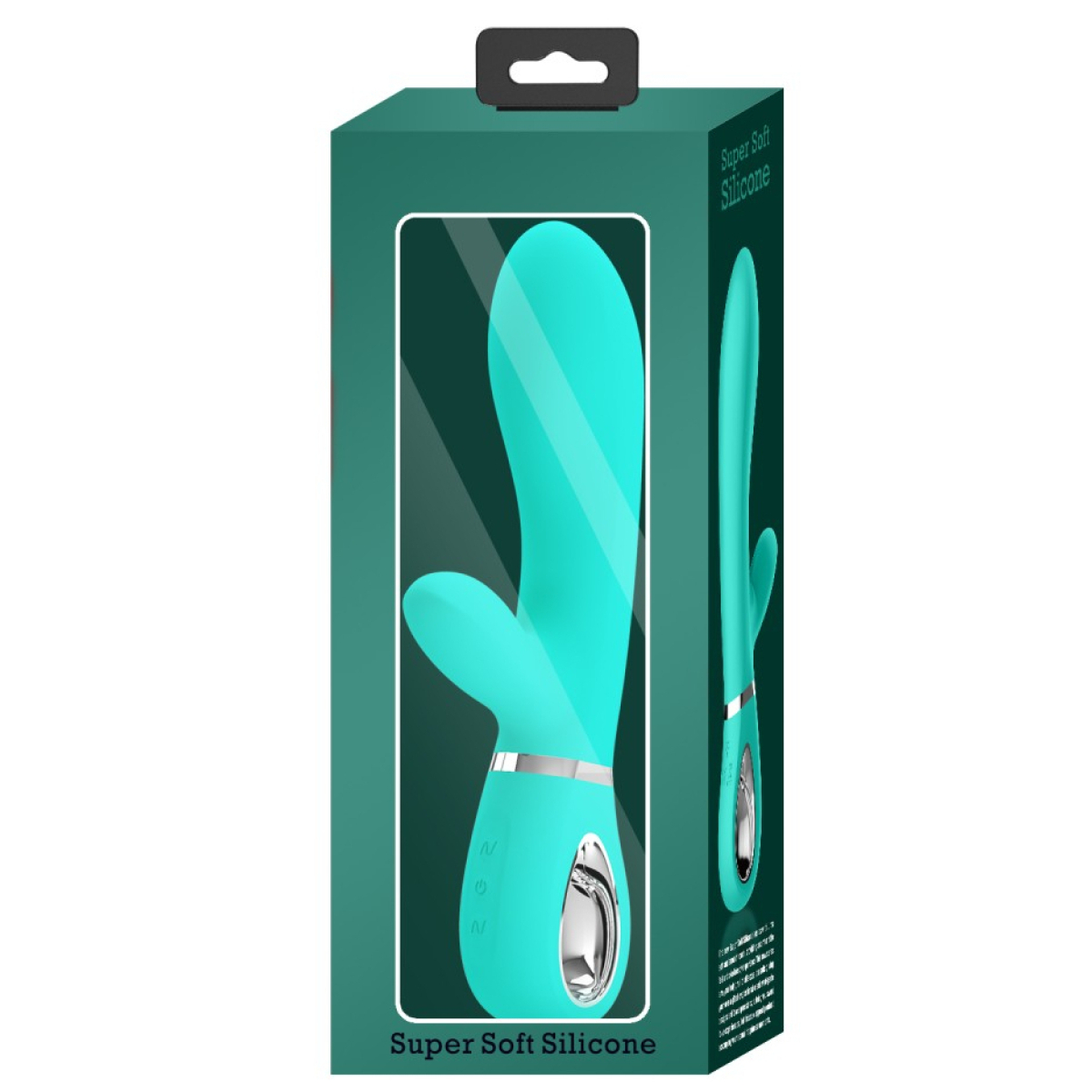 vibro rabbit thomas 11 x 38cm turquoise 5