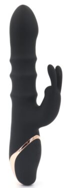 vibro rabbit thrusties 13 x 38cm noir