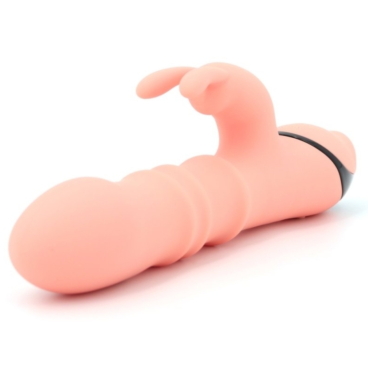 vibro rabbit thrusties 13 x 38cm saumon 2