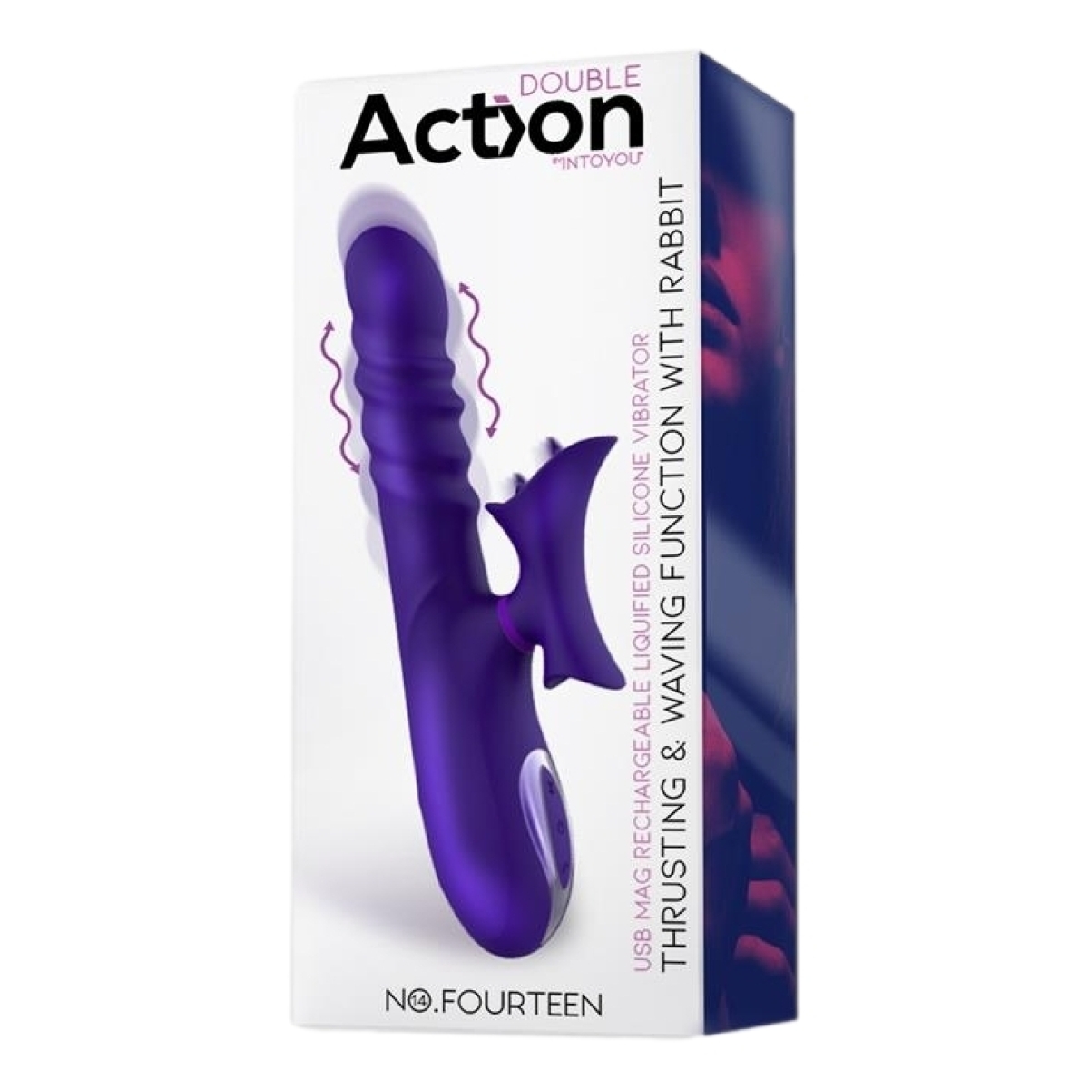 vibro rabbit thrusty wave action 26cm 1