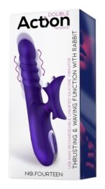 vibro rabbit thrusty wave action 26cm 1