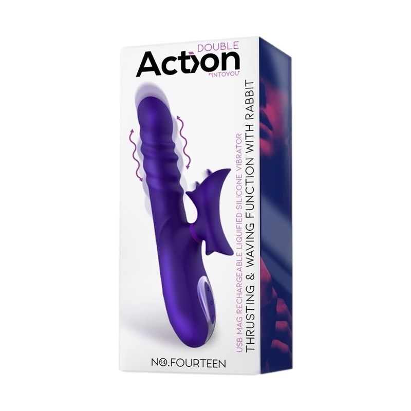 vibro rabbit thrusty wave action 26cm 1