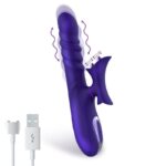 vibro rabbit thrusty wave action 26cm 2