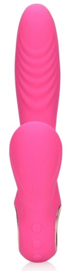 vibro rabbit tongue flicker 19 cm rose 4