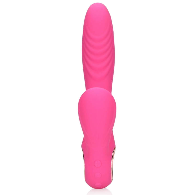 vibro rabbit tongue flicker 19 cm rose 4